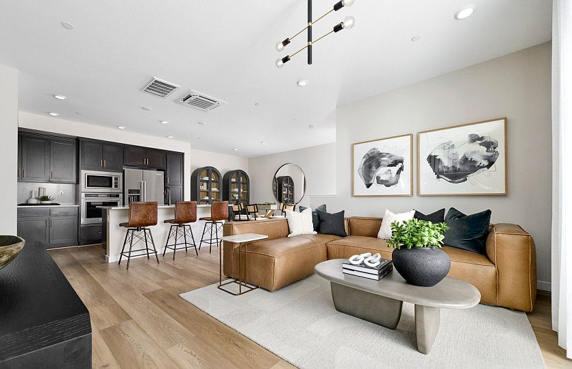 Open main living area - model representation