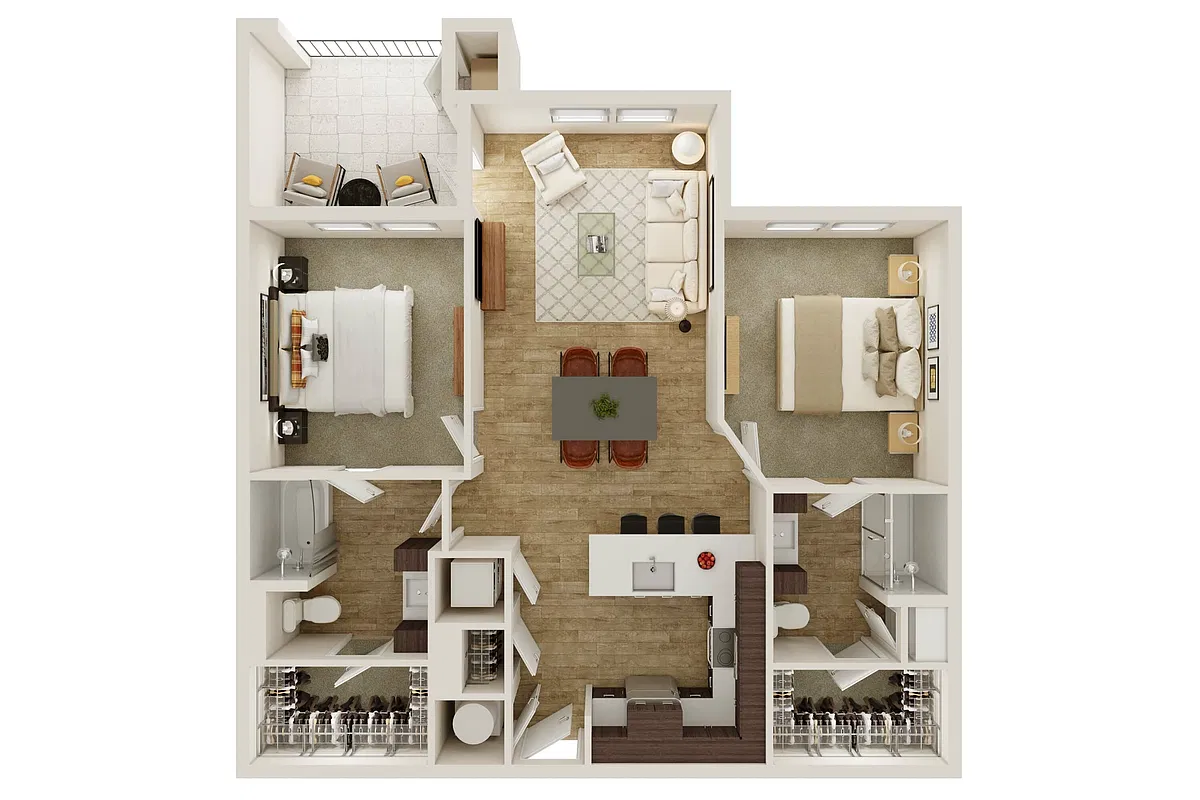 Floor plan B1