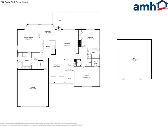 2nd image of 2714 Cedar Bluff Dr