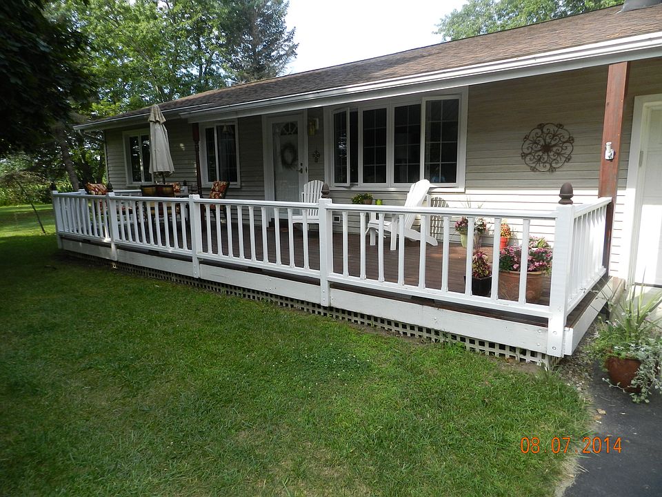 Inviting front porch