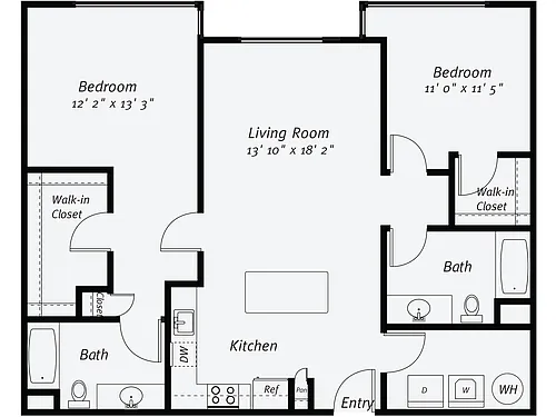 Floor plan B16