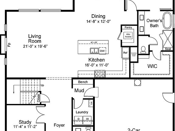 Builder reserves the right to make changes without notice.>