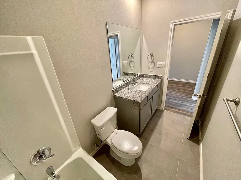 Secondary bathroom