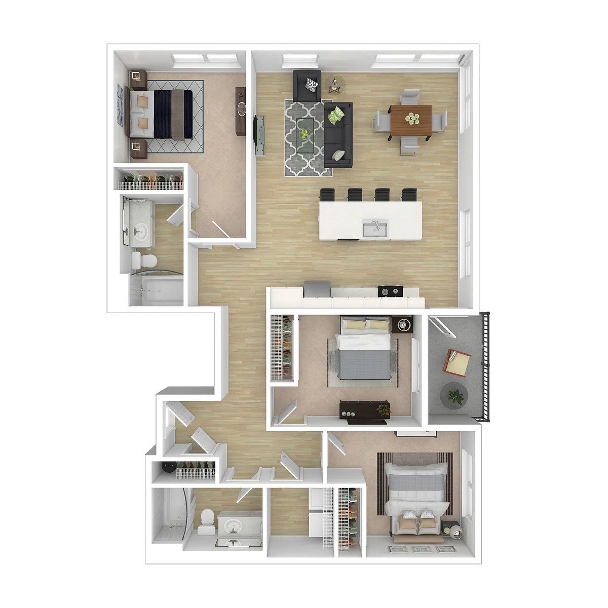 Floor plan C1
