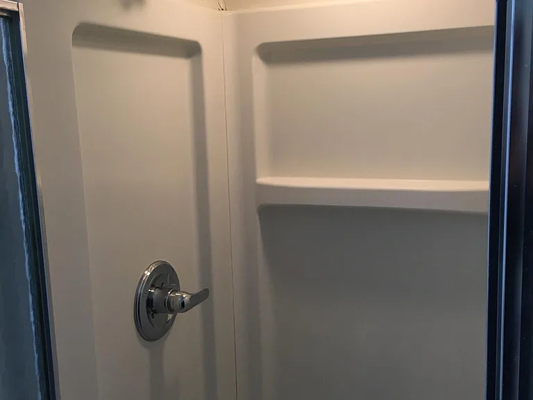 Shower stall (inside)