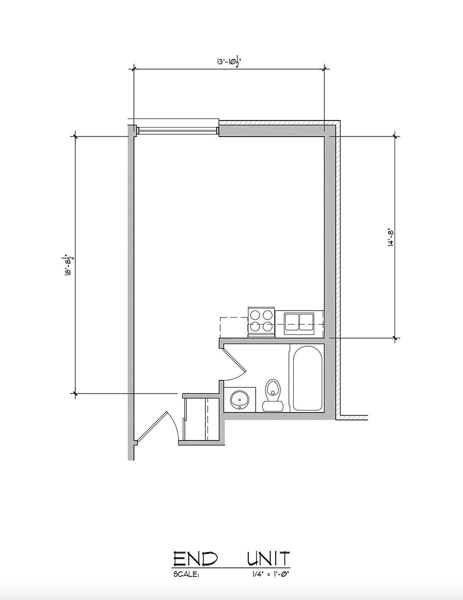 Floor plan Studio