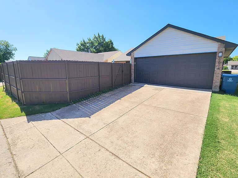 Rear driveway viewed from alley