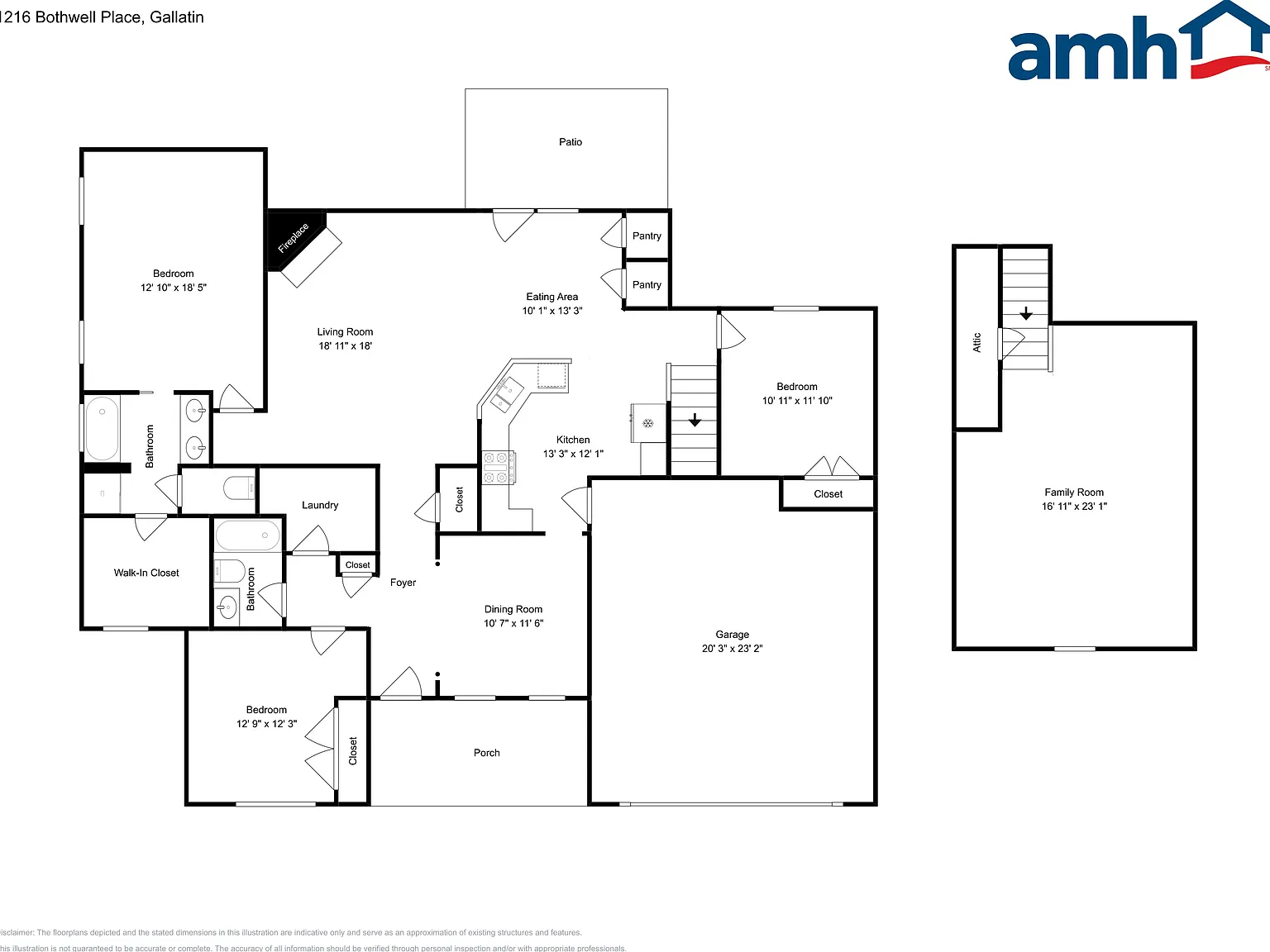 3 bed, 2.0 bath, 2300 sqft, $2,570 — Photo 2