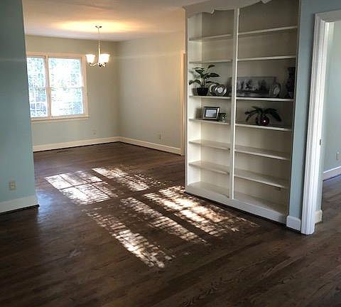 Charming Built-in Bookshelf