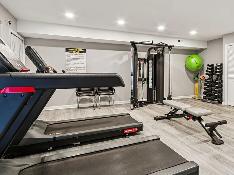 Elevate your lifestyle at The Crossings at Neshaminy Apartments, where our state-of-the-art fitness center awaits. Achieve your health goals in a welcoming environment designed for your convenience. Schedule a tour today!