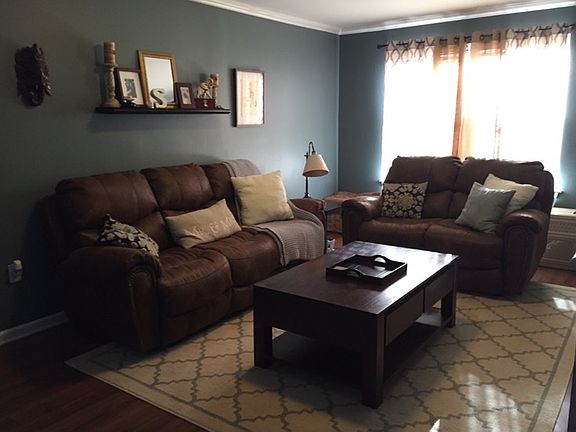 Living Room- finished with large double Windows and crown mo