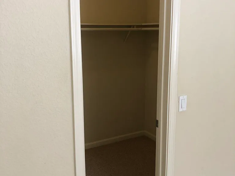 Master large walk-in closet.