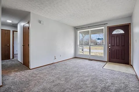 entry way and living area