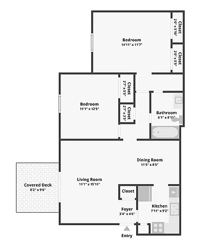 Floor plan 2X1