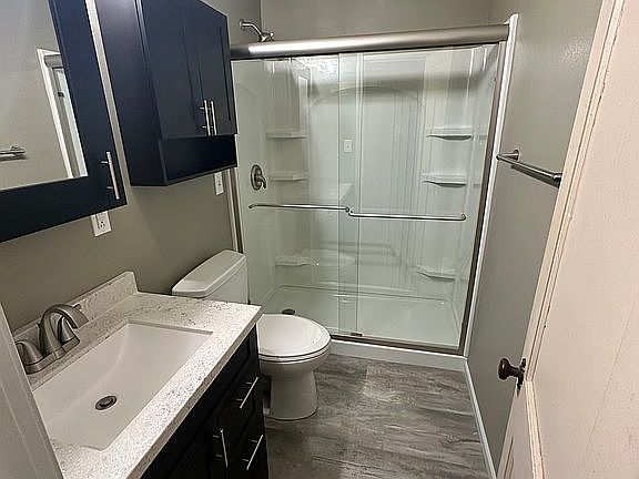 All new bathroom