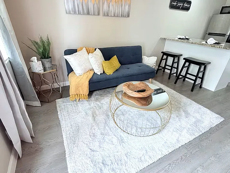 Furniture is not included.