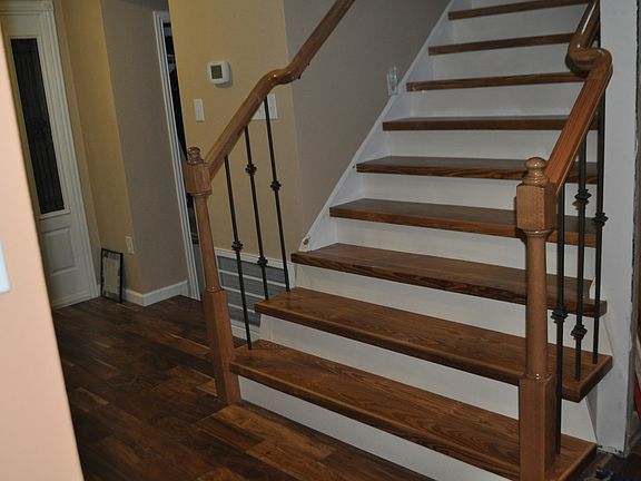 Stair case, Front entry