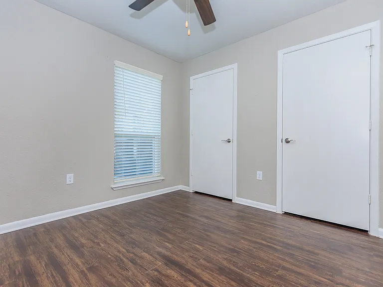 ADA unit bedroom