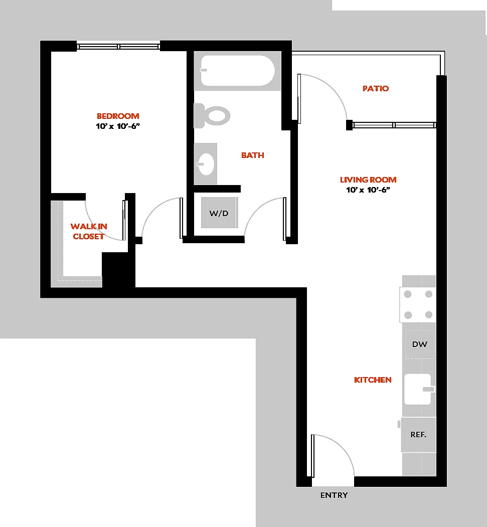 Floor plan 1D