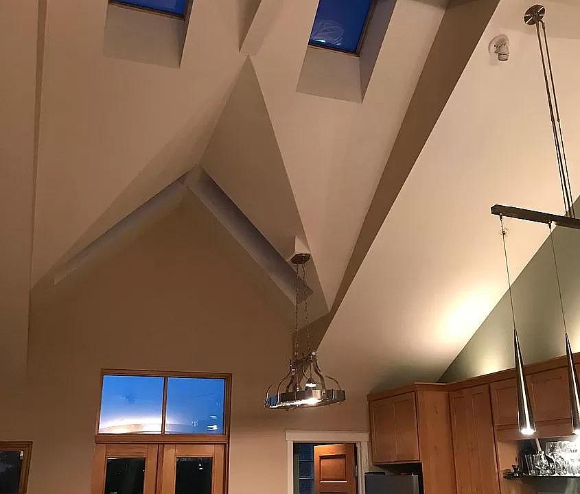 Top floor ceiling detail.