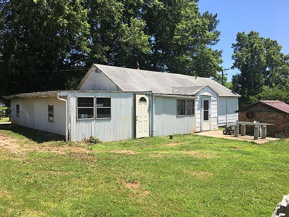 Back view from acre lot