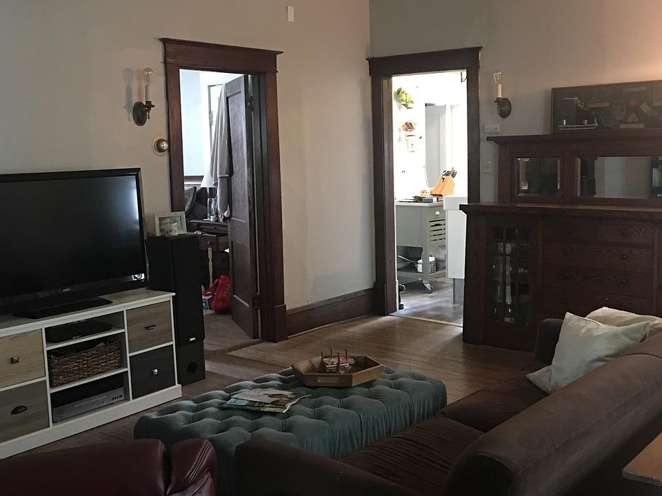 Living Room with Built-In Buffet