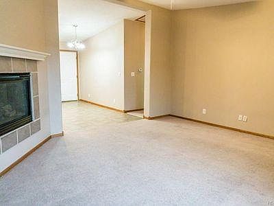 Living room living room open to kitchen