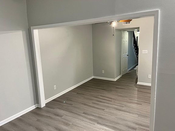 Dining room looking from living room