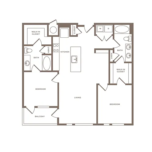 Floor plan B01
