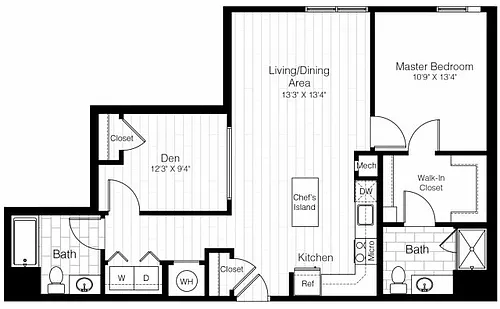 Floor plan A14D