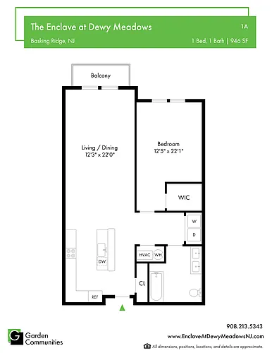 Floor plan $3.09/sq.ft. - 1A