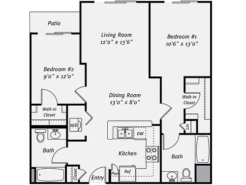 Floor plan B2