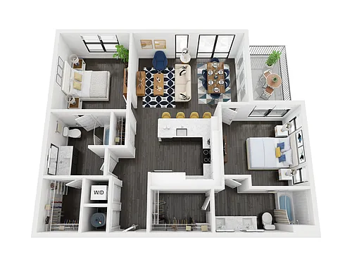 Floor plan B3
