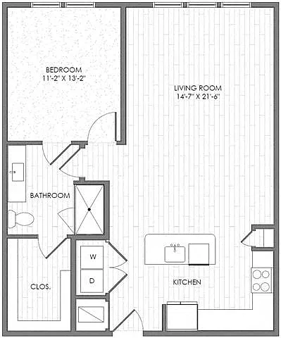 Floor plan A22