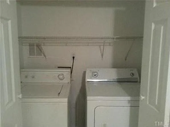 Full size washer and dryer is included