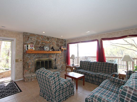 2 wood burning fireplaces