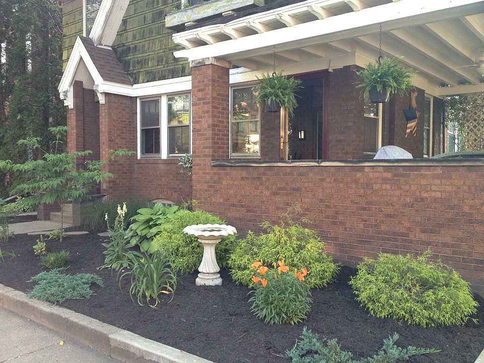 Front of house with porch