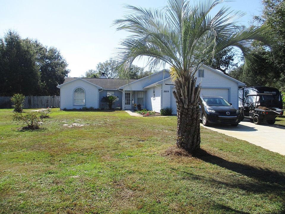 front view from road
