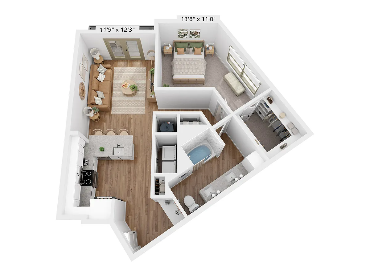 Floor plan A8