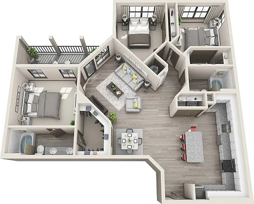 Floor plan C2
