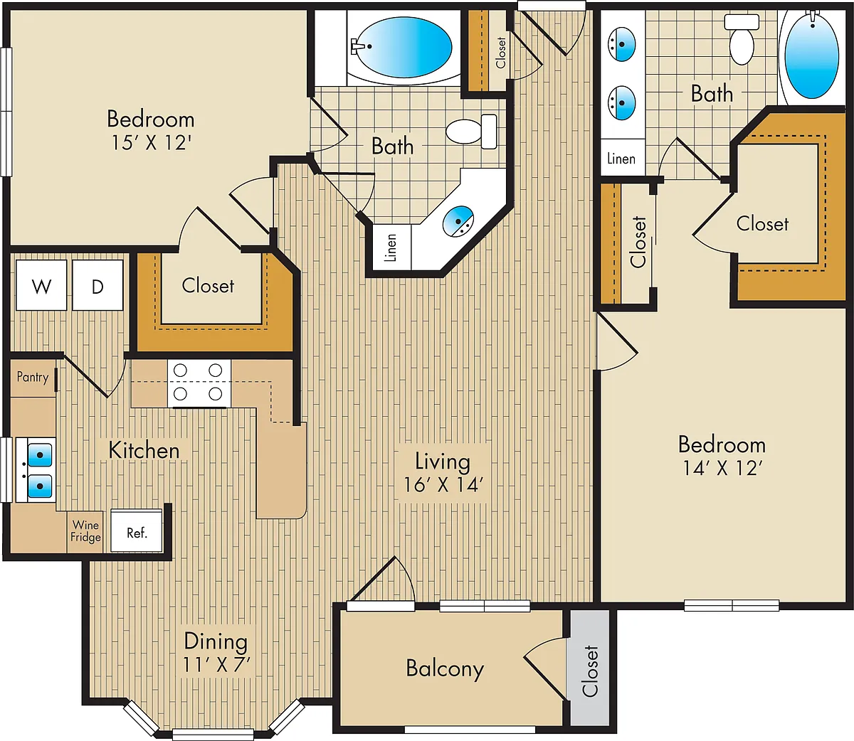 Floor plan F
