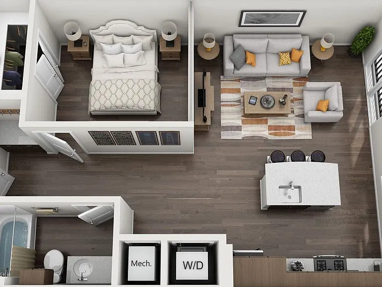 A4 floor plan Millennium Music Row