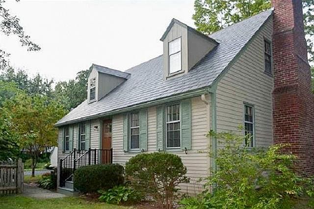 Traditional cape, slate roof