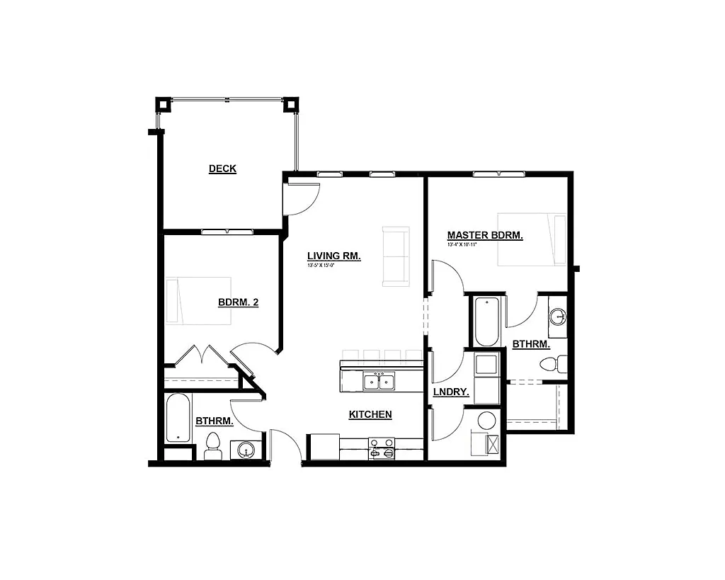 Floor plan B3