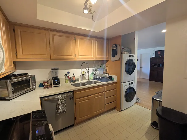 Kitchen and Stacked Washer/Dryer #2