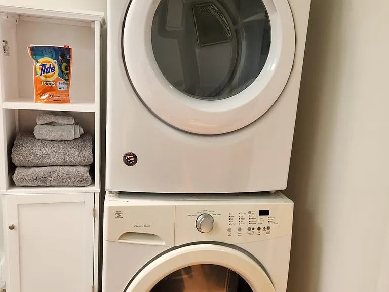 Full size washer and dryer