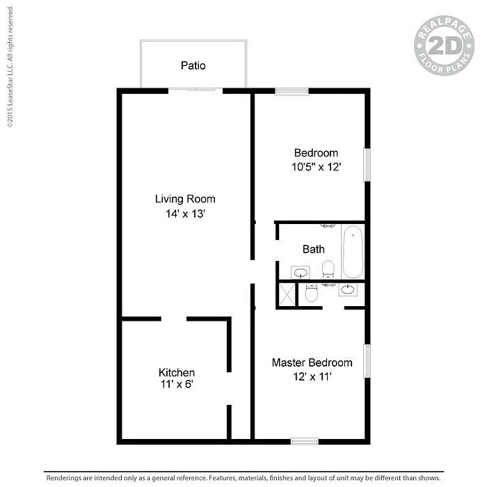 Floor plan CHERBOURG 2E