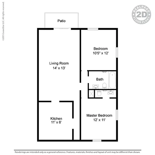 Floor plan CHERBOURG 2E