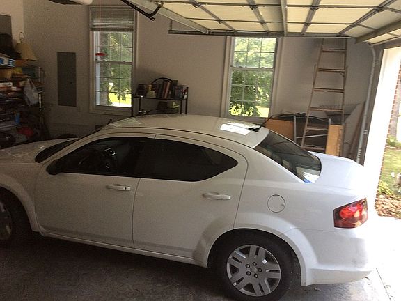 Oversized two car garage 