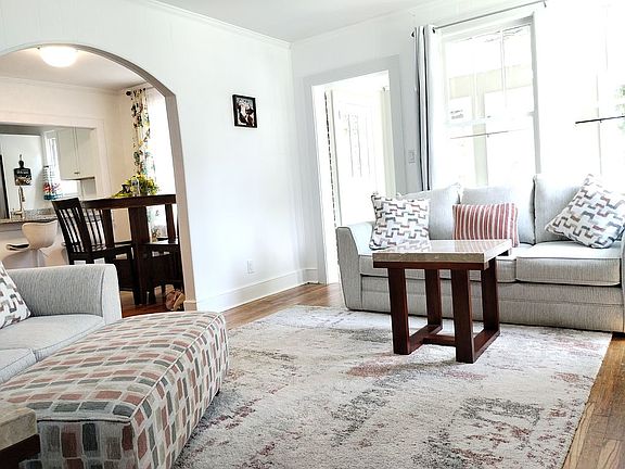 walking in from front door